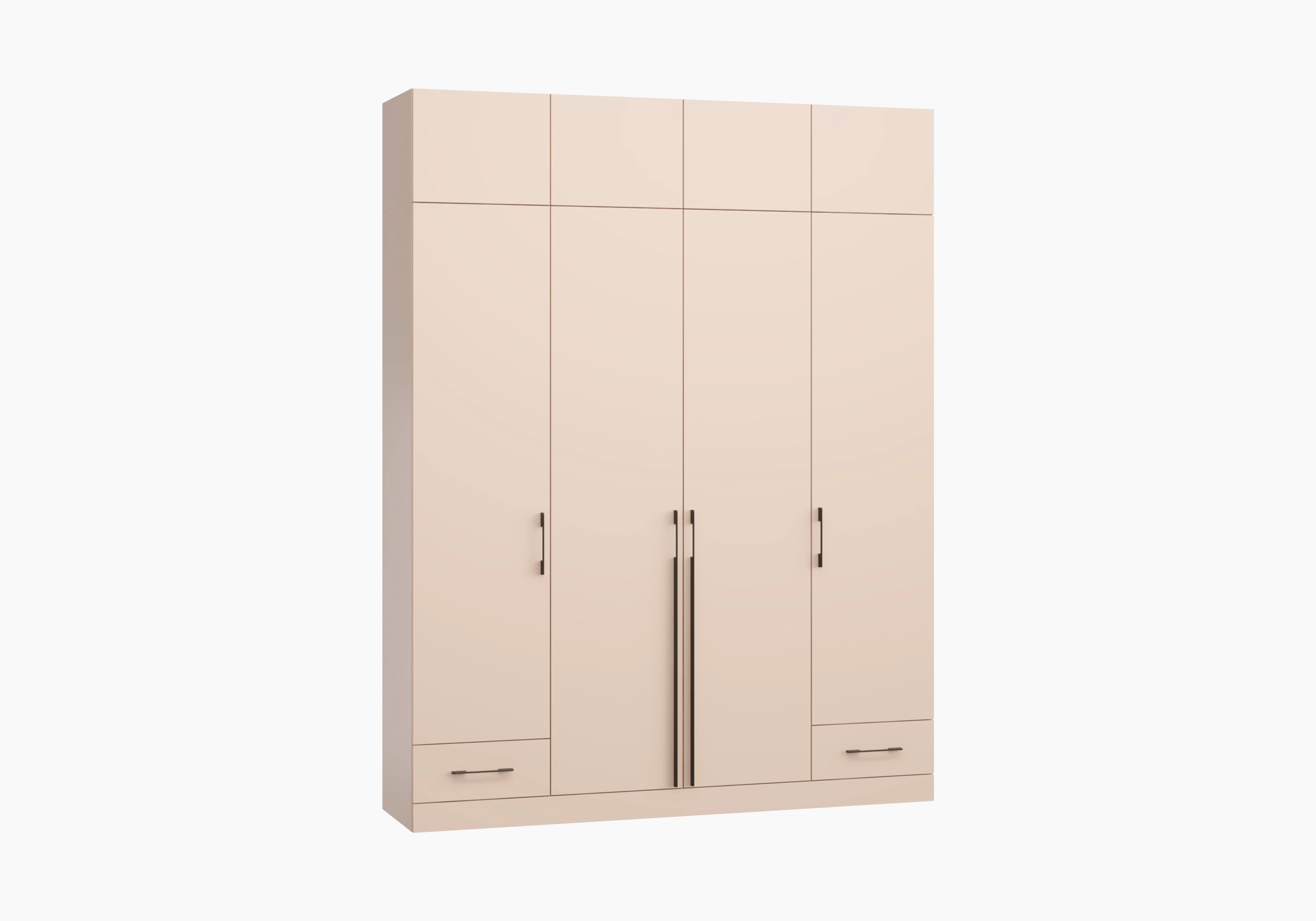 Распашной шкаф Капса-4.2.1 с антресолью