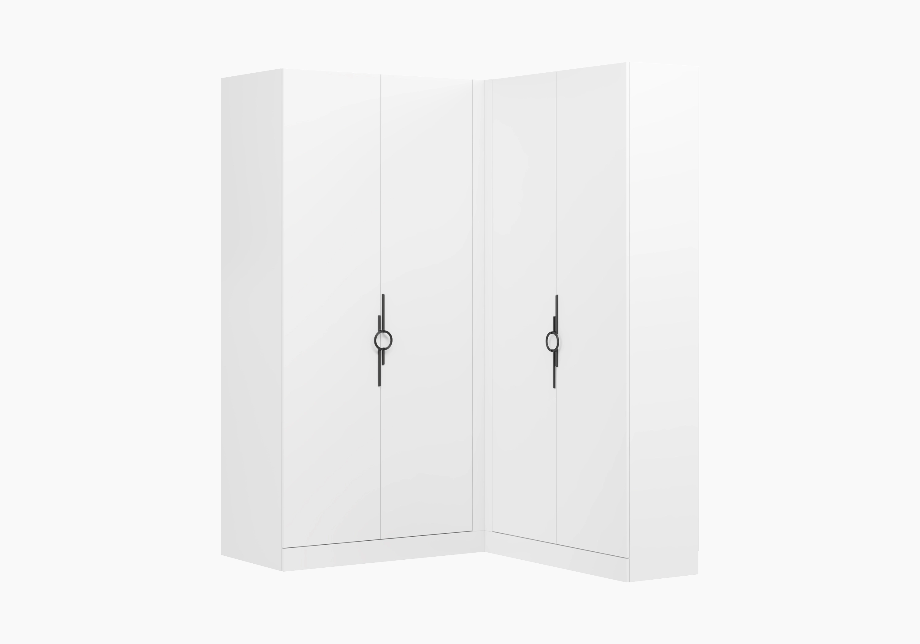 Распашной шкаф угловой Элавия-2-400