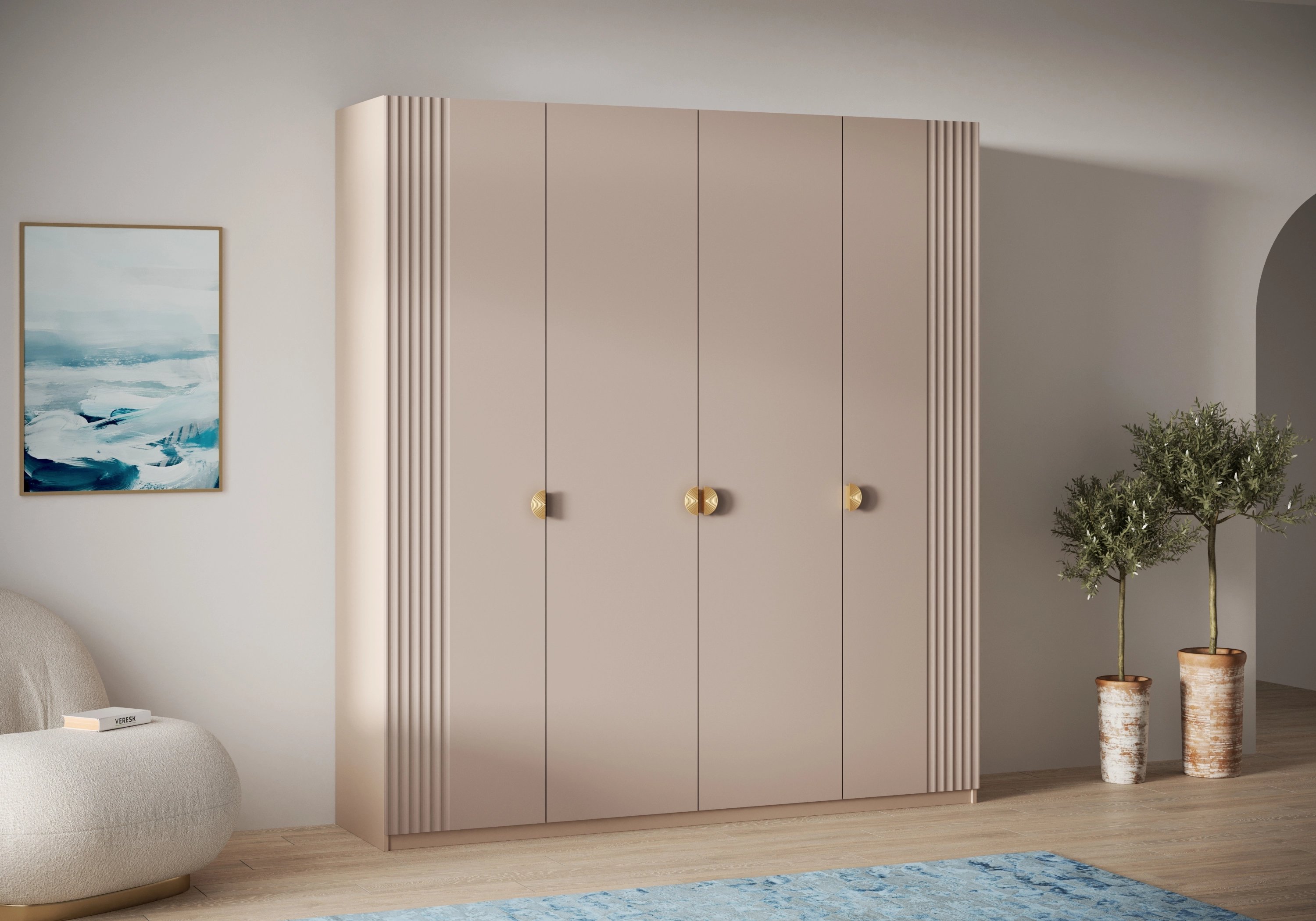 Распашной шкаф Санторини-4.1 Лайф