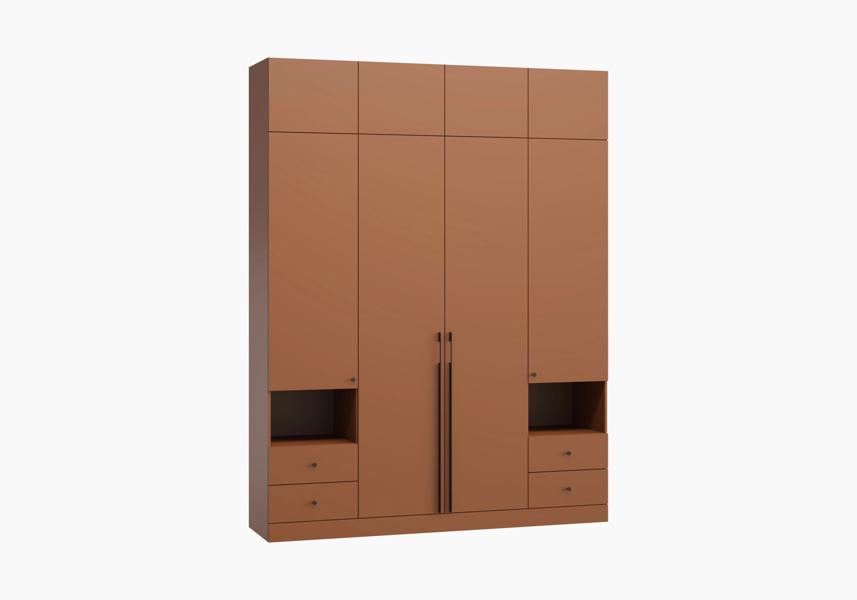 Распашной шкаф Капса-4.5 с антресолью