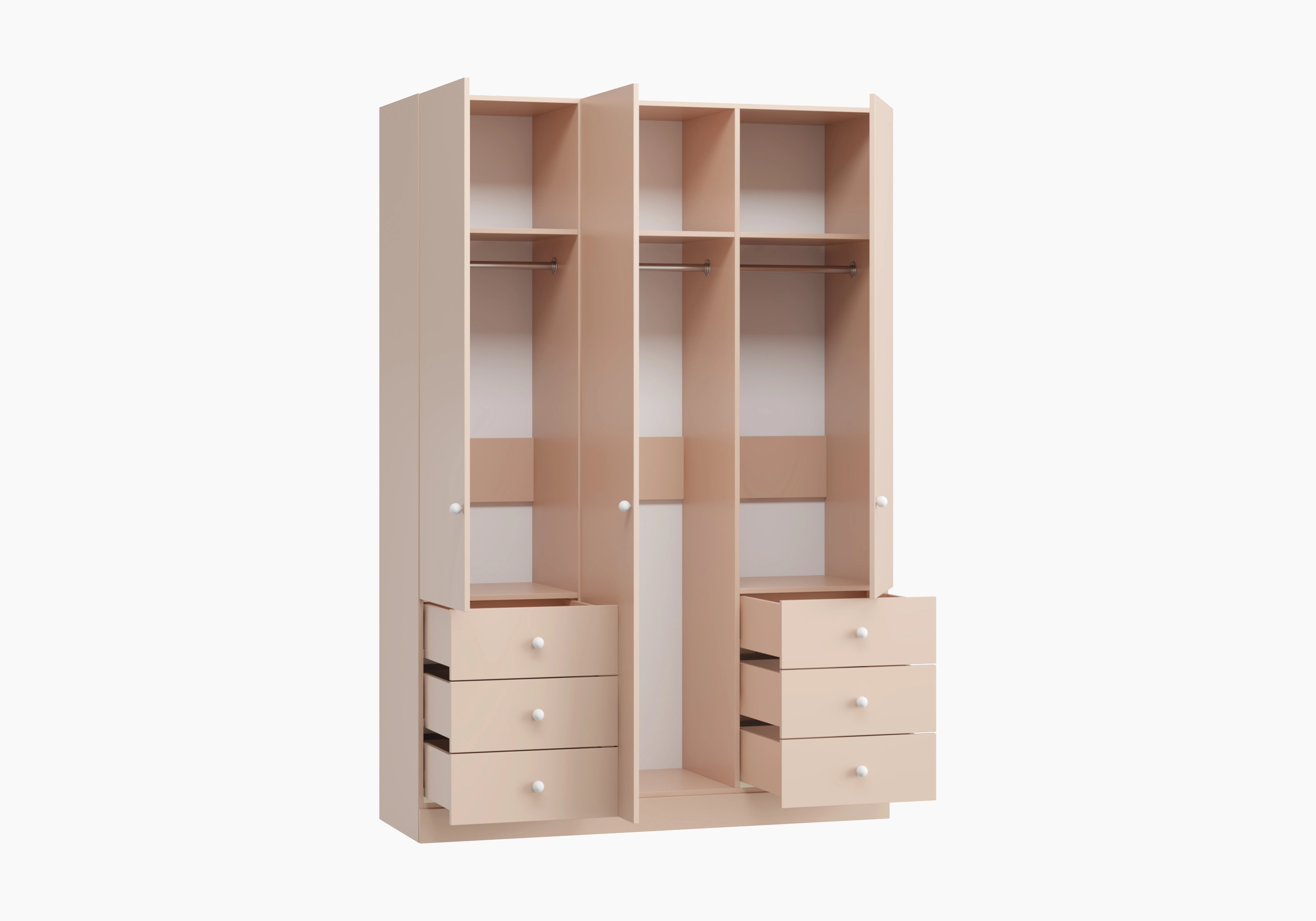 Распашной шкаф Капса-3.2.3