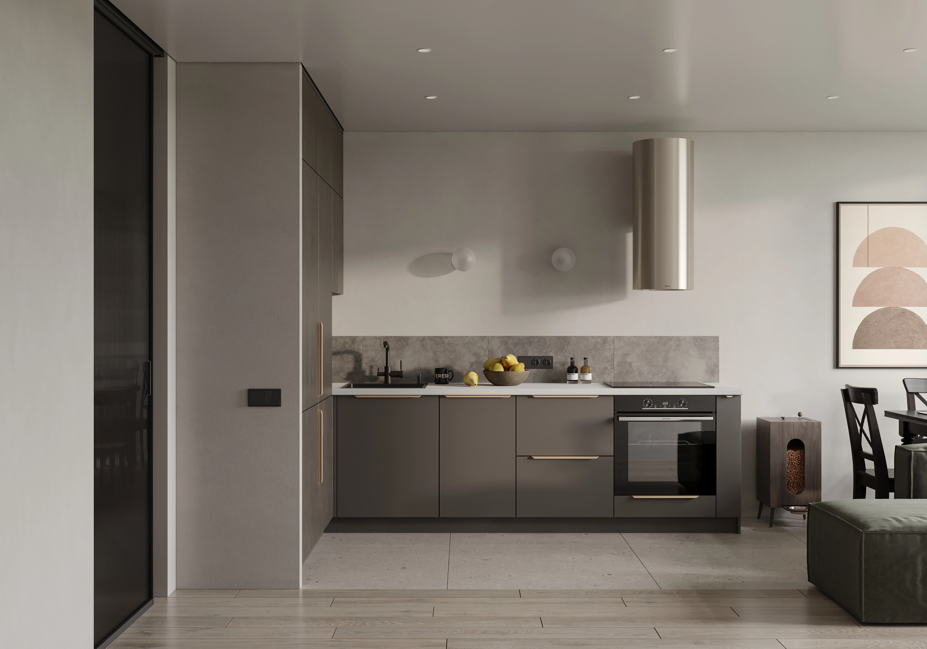 Кухонный гарнитур Линеарис-2