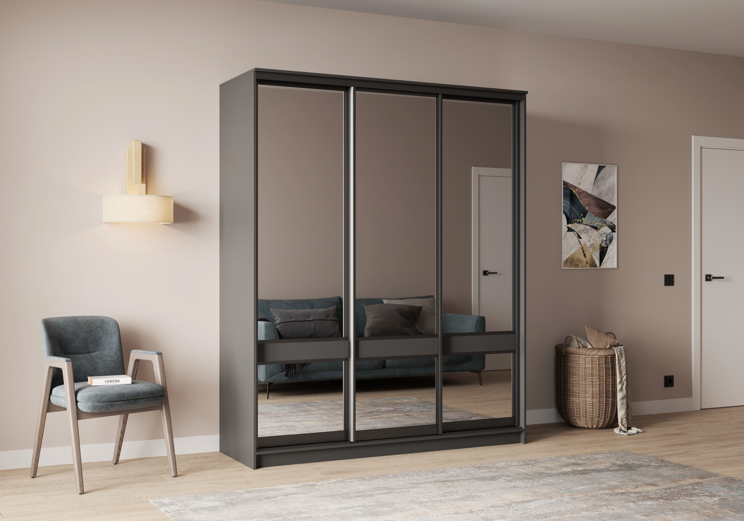 Шкаф-купе Дельмар-3