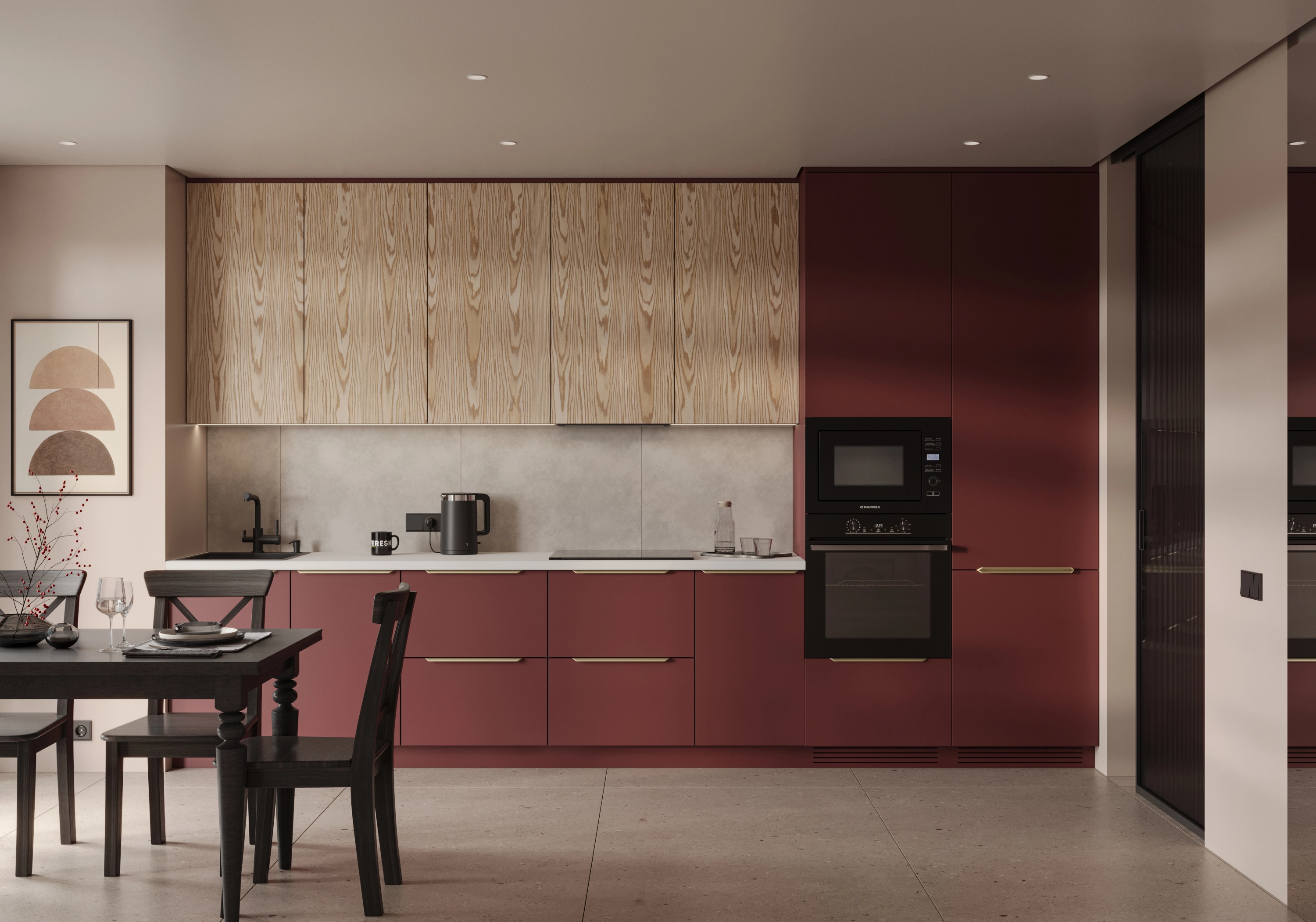 Кухонный гарнитур Линеарис-6