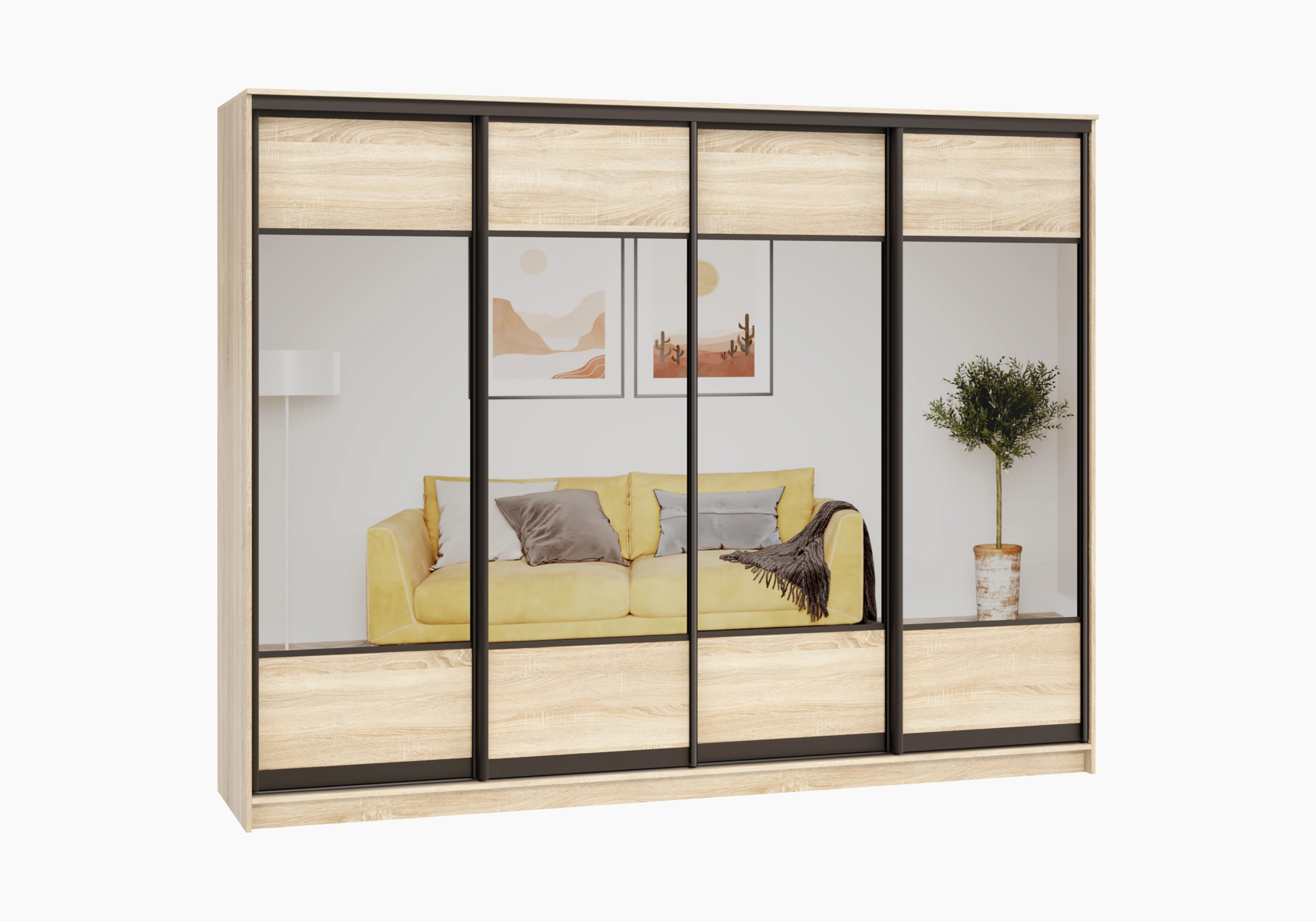 Шкаф-купе Борден-4-1