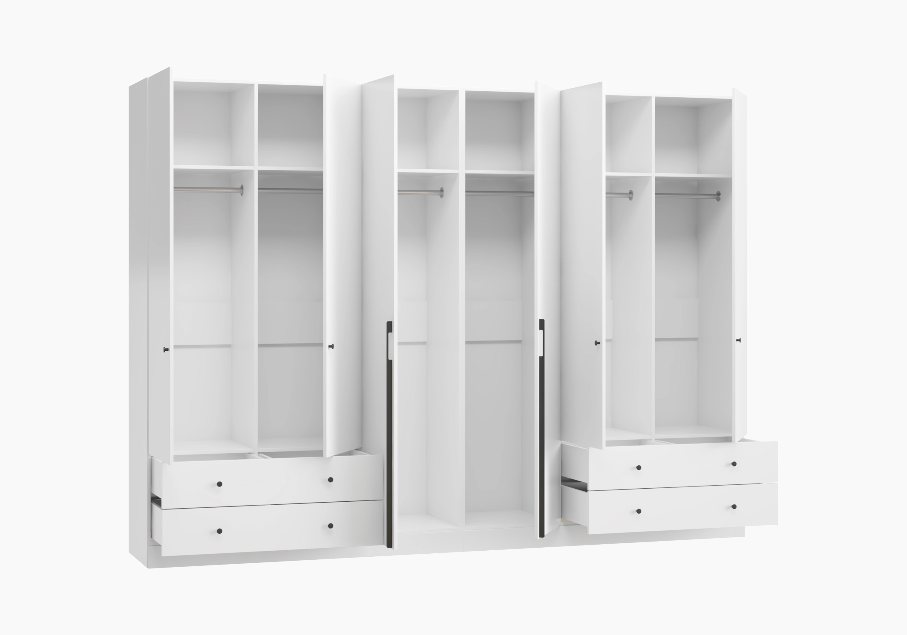 Распашной шкаф Капса-6.2.2