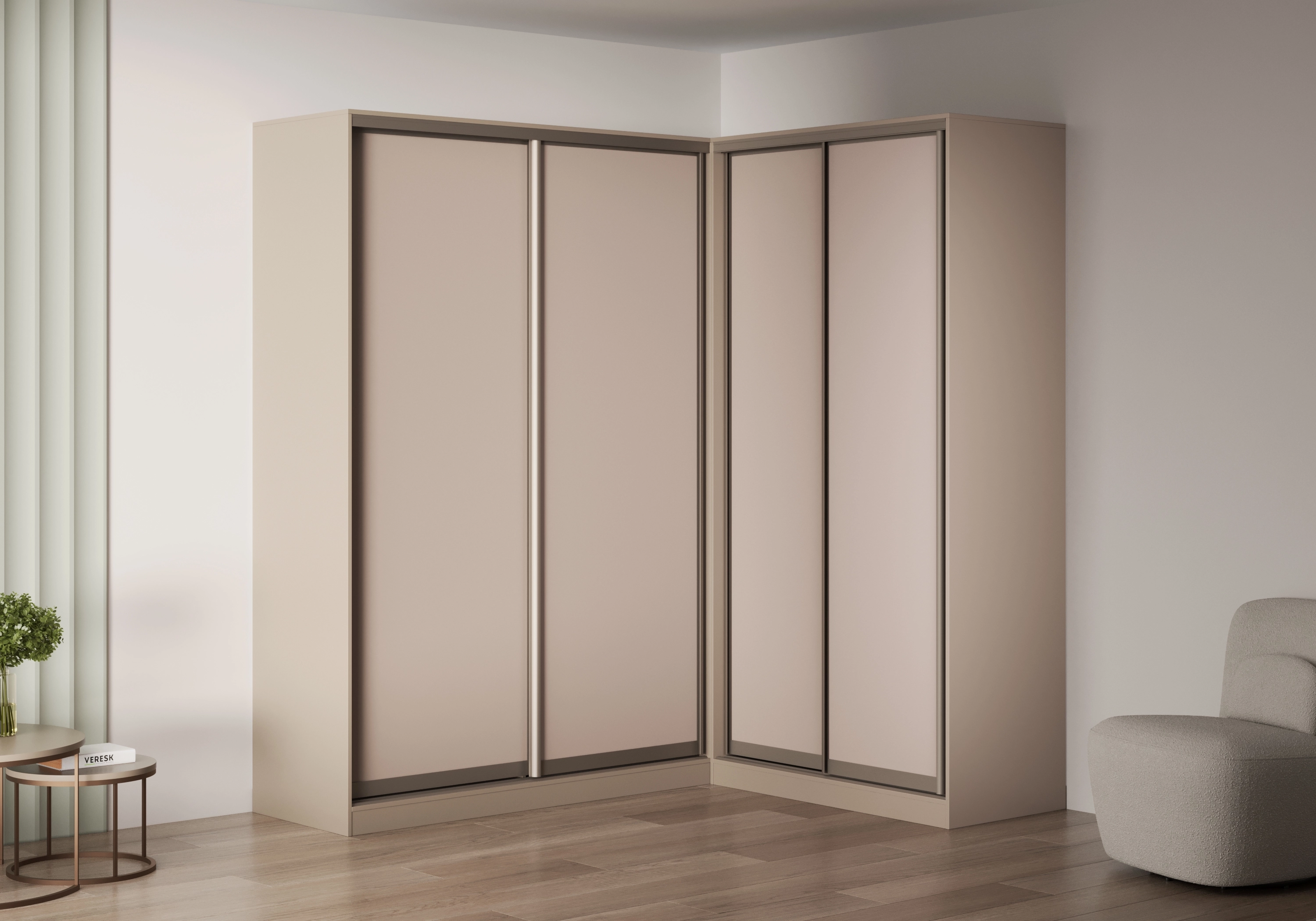 Шкаф-купе угловой Борден-6-6 1800 Премиум