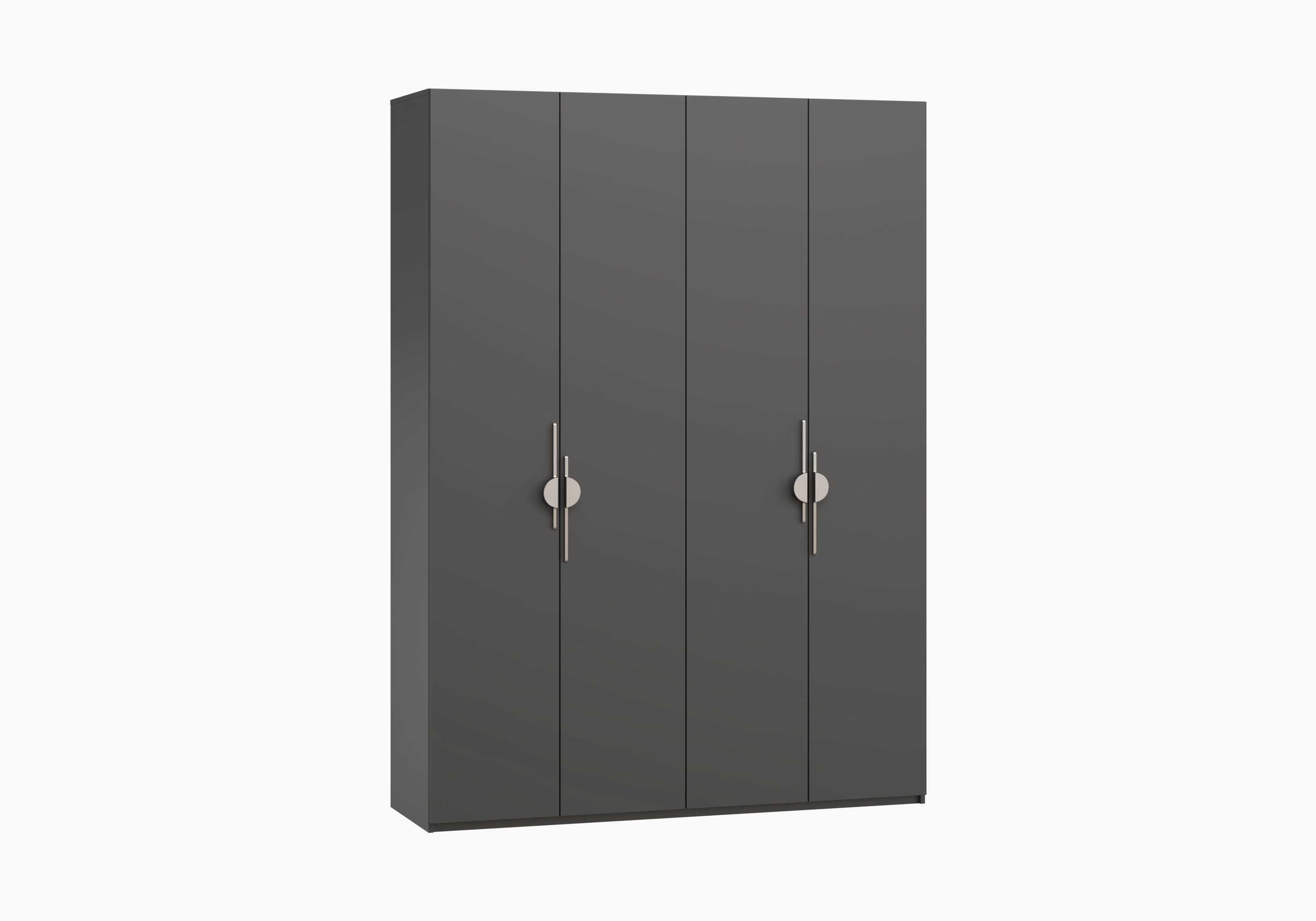 Распашной шкаф Лорэнсия-4 Графит