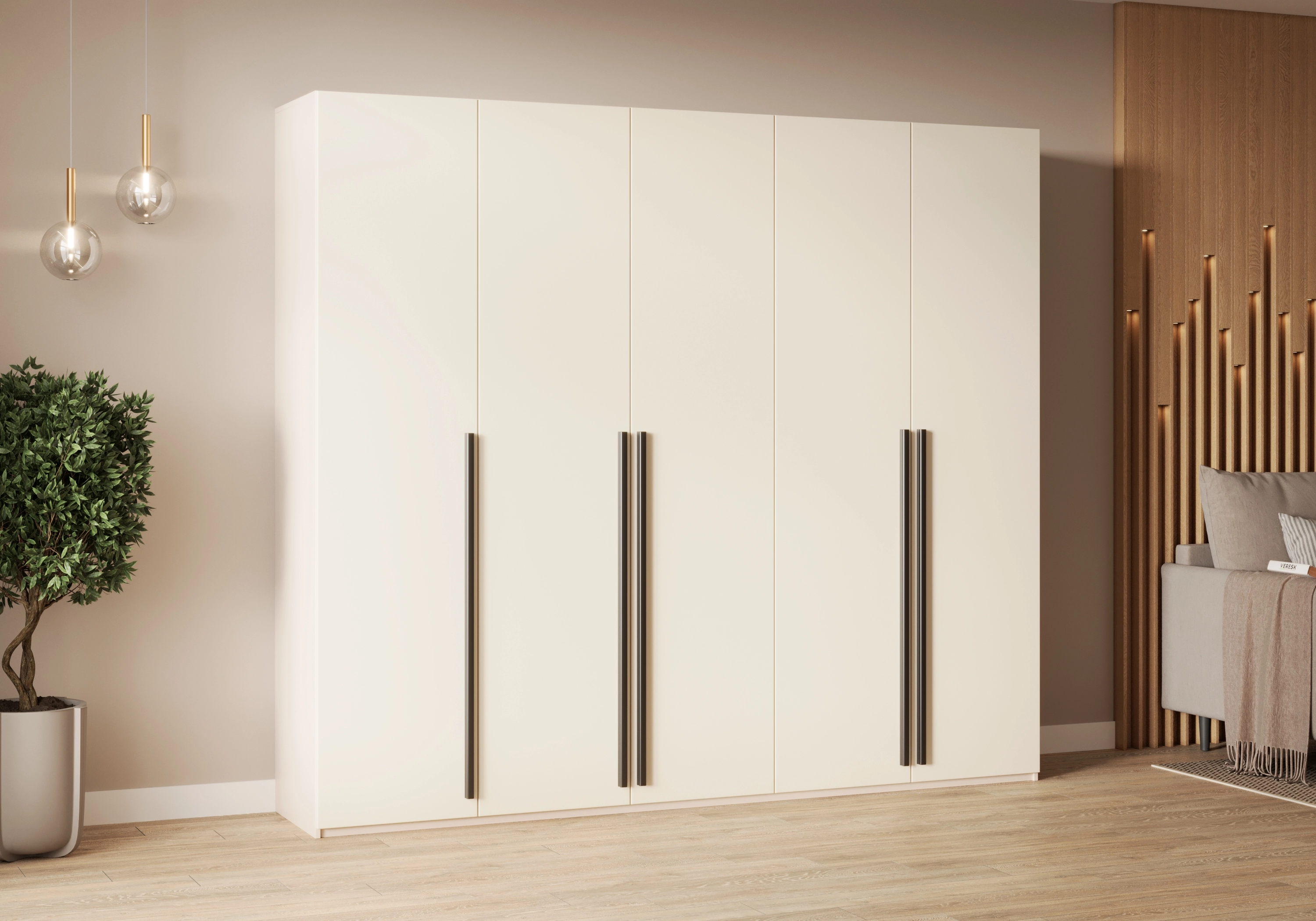 Распашной шкаф Лорэна-5.1 Премиум