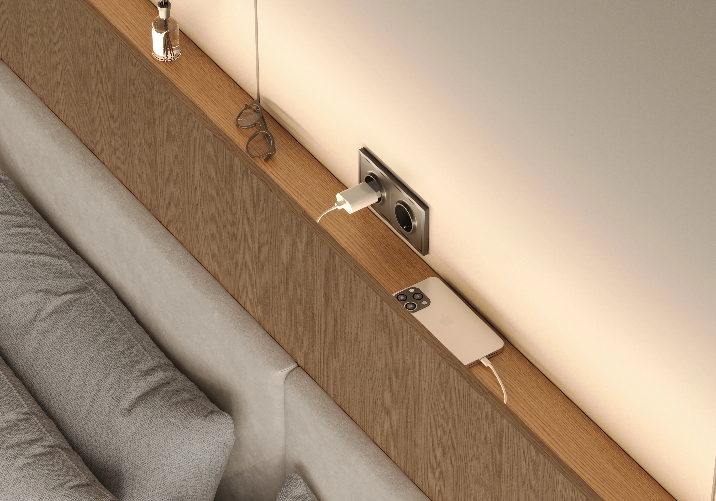 Спальный гарнитур Стриато-1