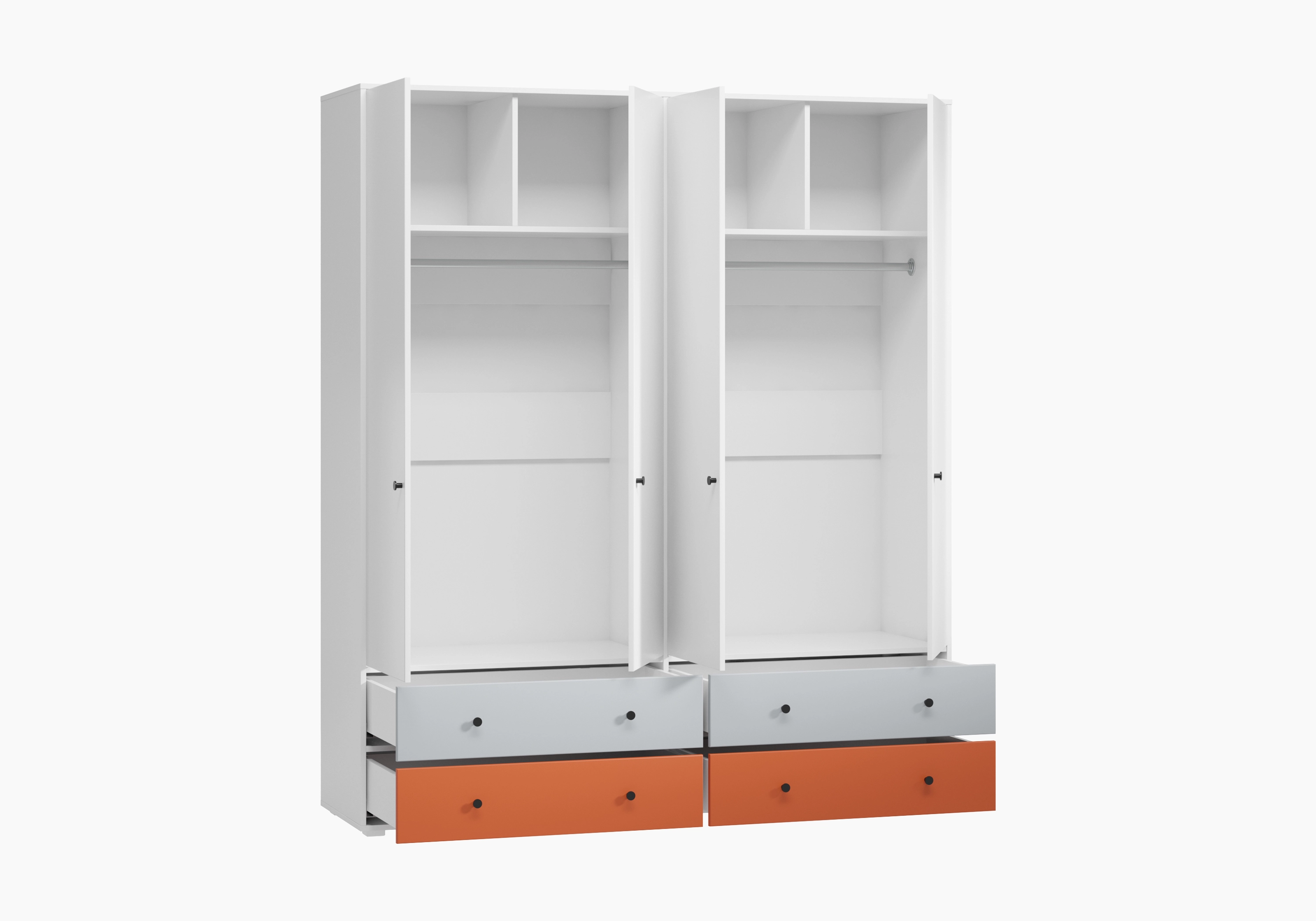 Распашной шкаф Юлара-4Н