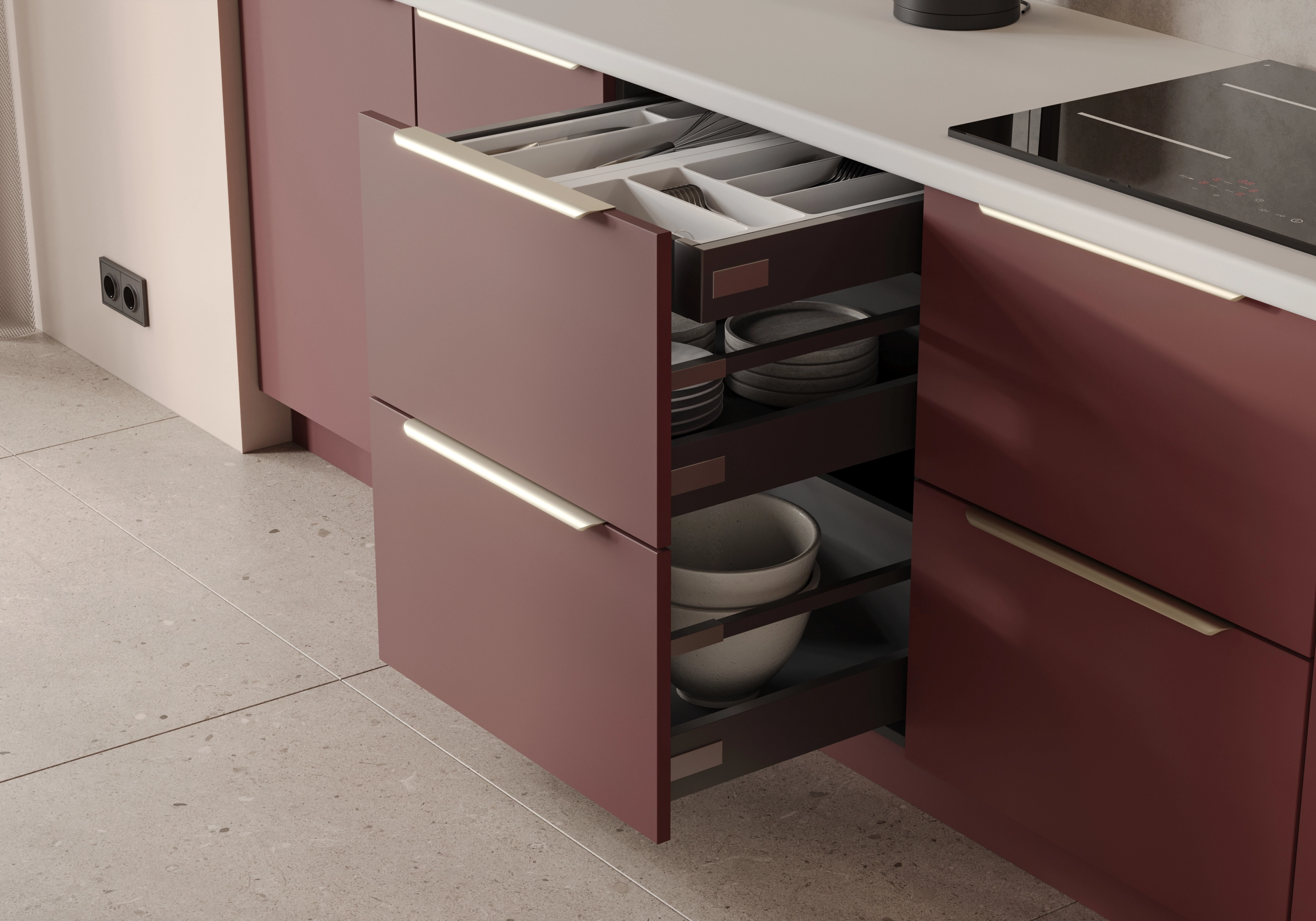 Кухонный гарнитур Линеарис-6