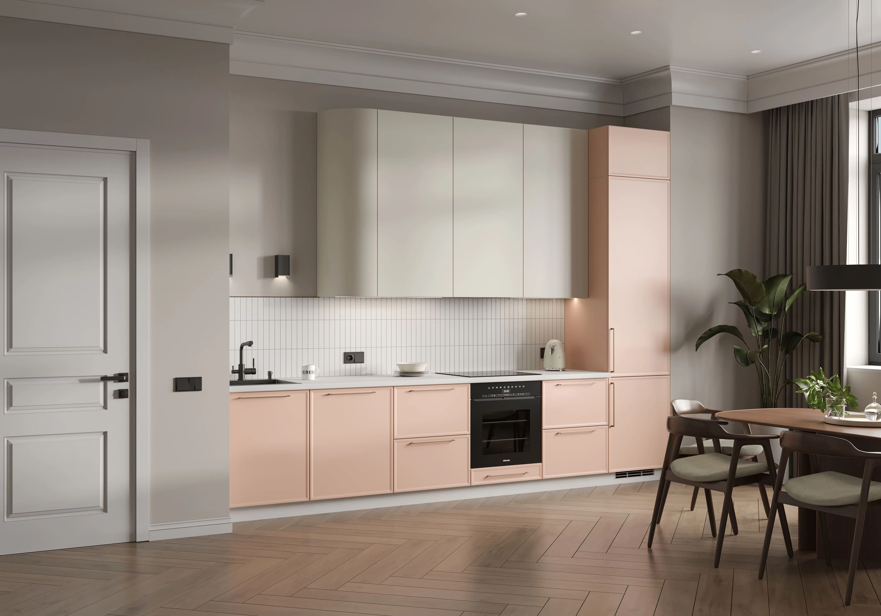 Кухонный гарнитур Лефель-2